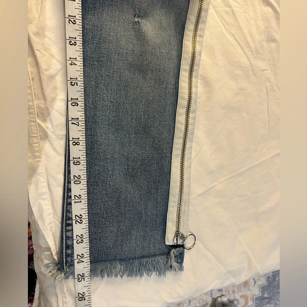 PISTOLA Charlie Side Zip Straight‎ Leg Jeans 28 - Picture 12 of 13